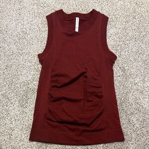 Athleta Rich Maroon Tank Top
